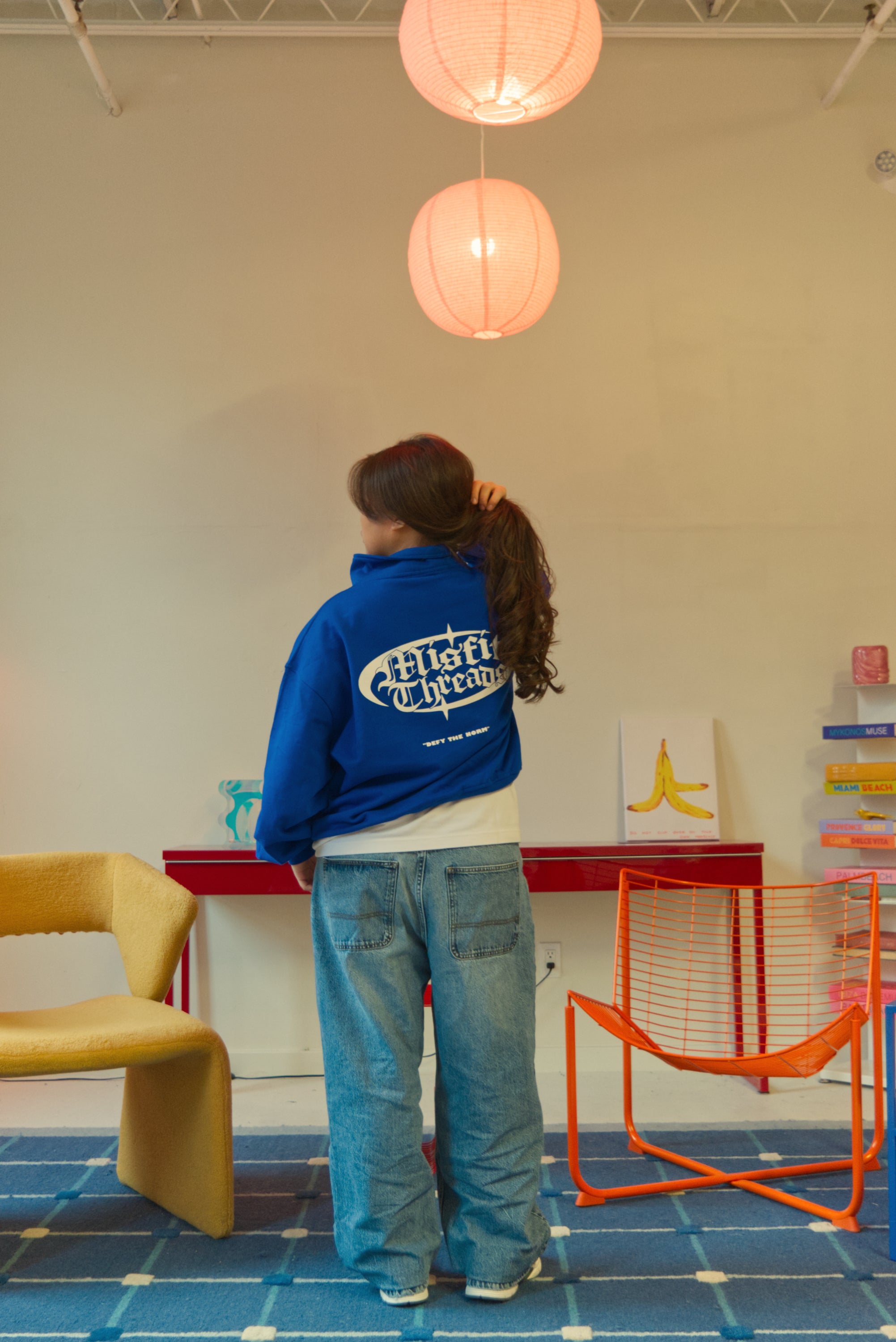 ASCENT QUARTER ZIP - COSMIC BLUE