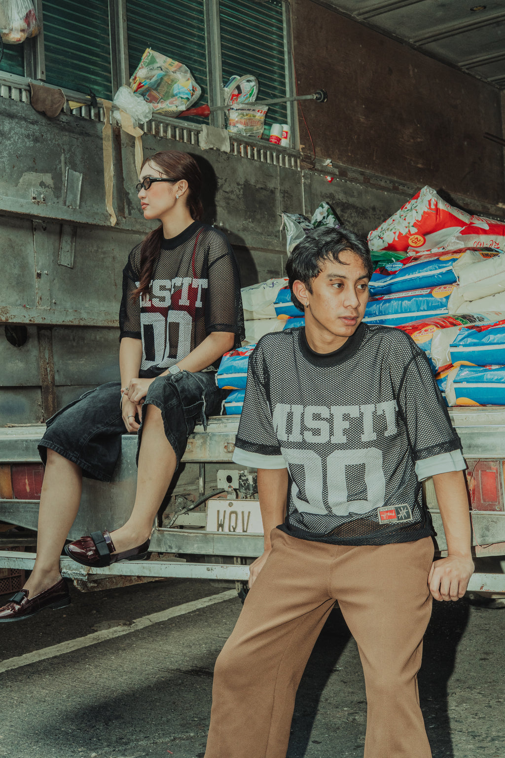 "00" - MESH JERSEY TEE