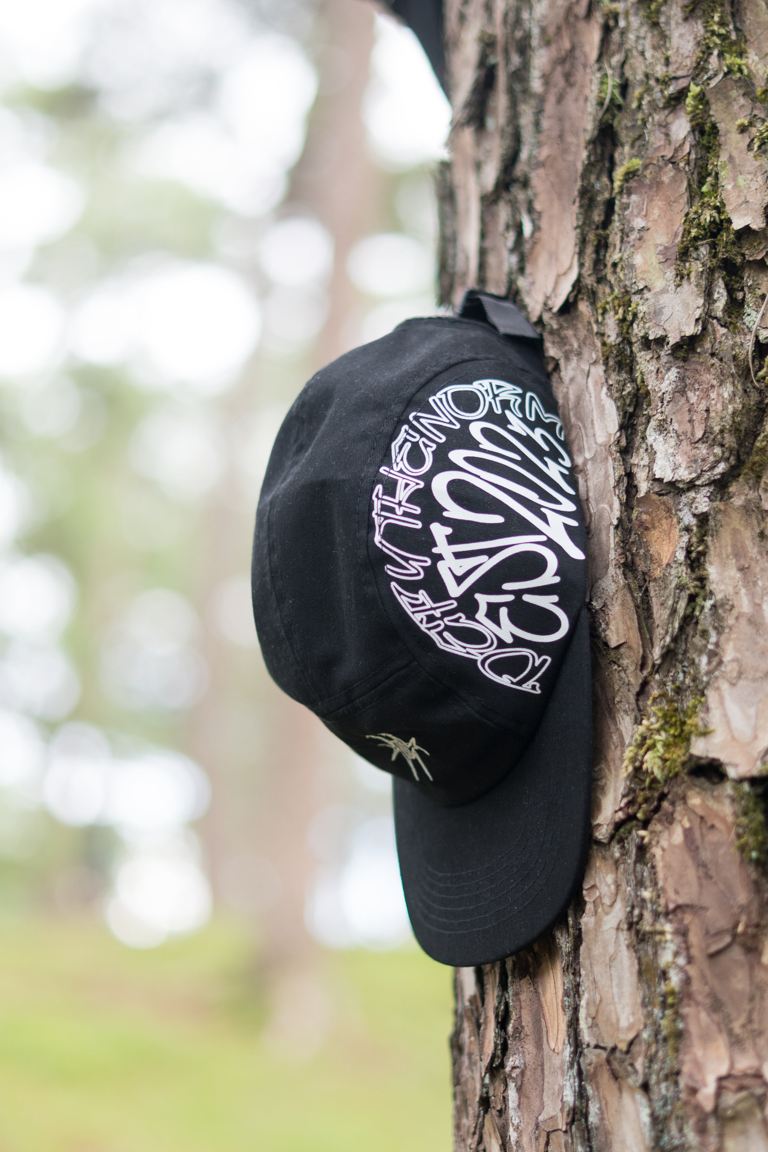 BARBED WIRE 5 PANEL HAT