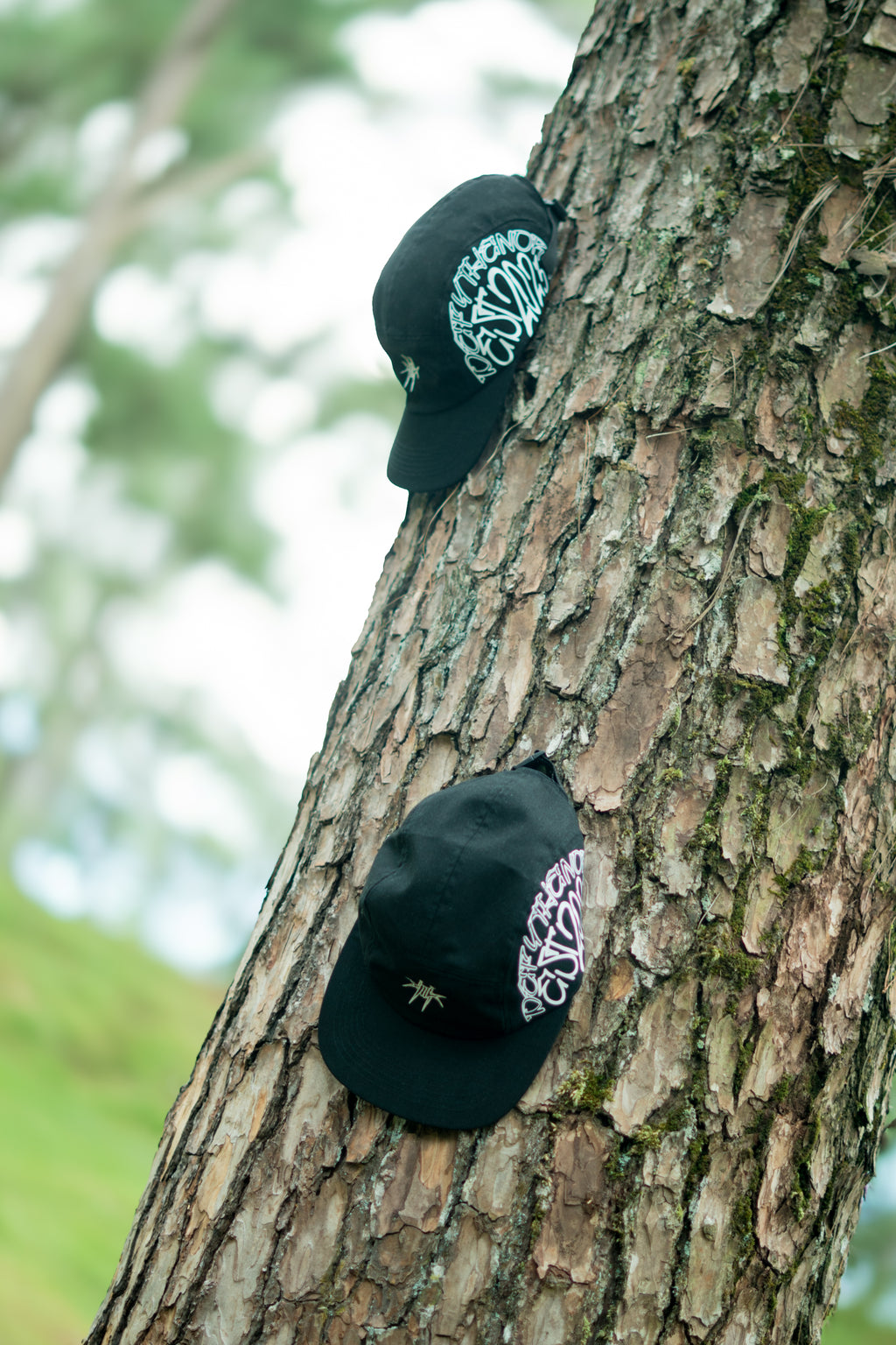 BARBED WIRE 5 PANEL HAT