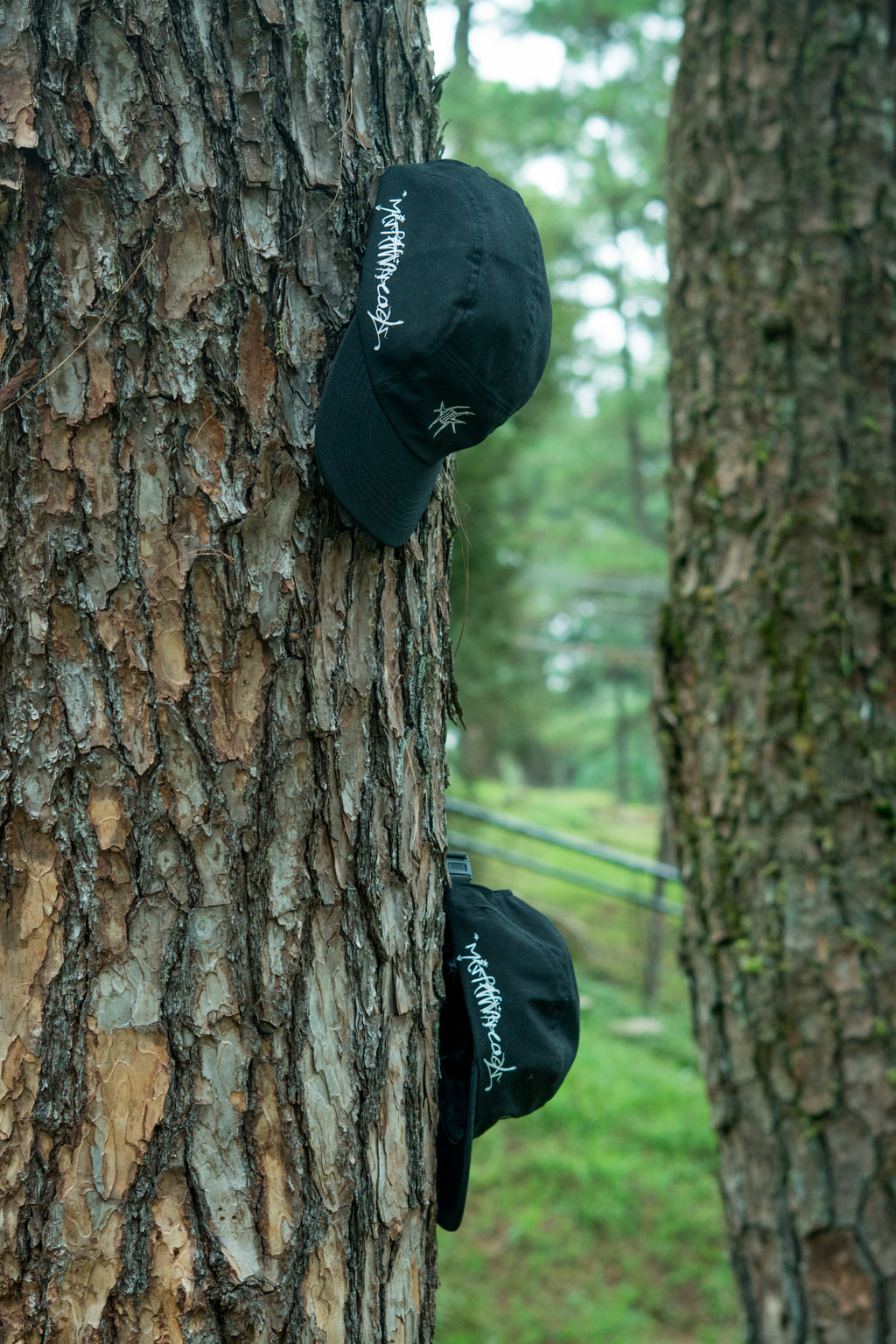 BARBED WIRE 5 PANEL HAT