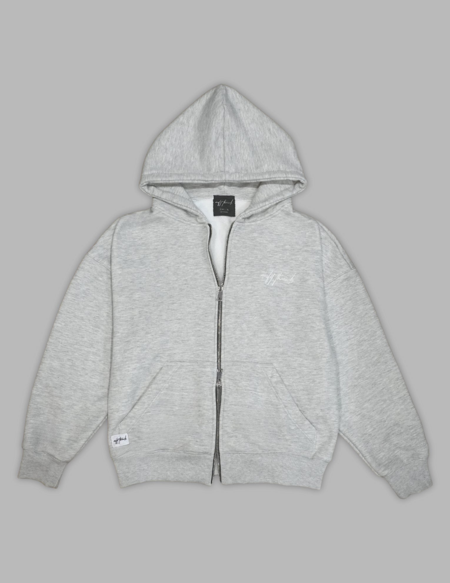 SIGNATURE DOUBLE ZIP HOODIE