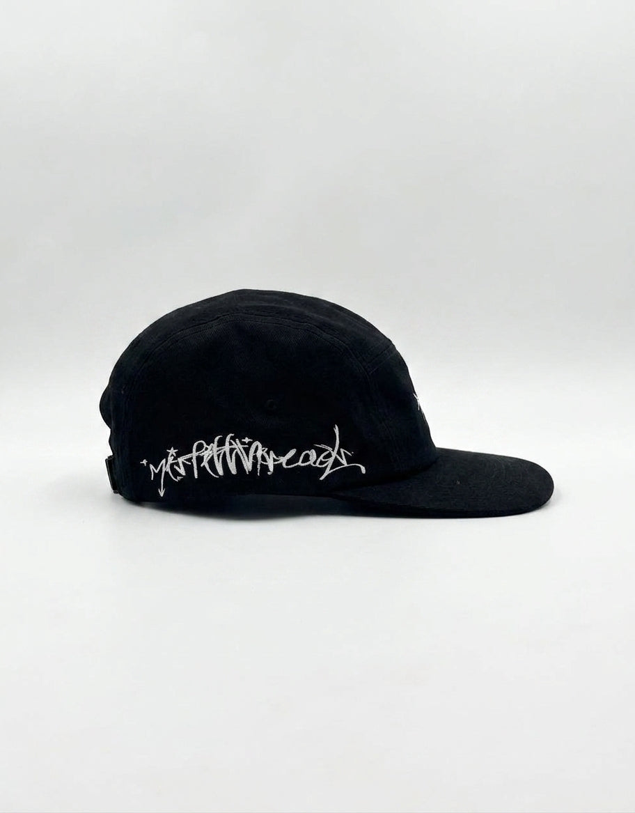 BARBED WIRE 5 PANEL HAT