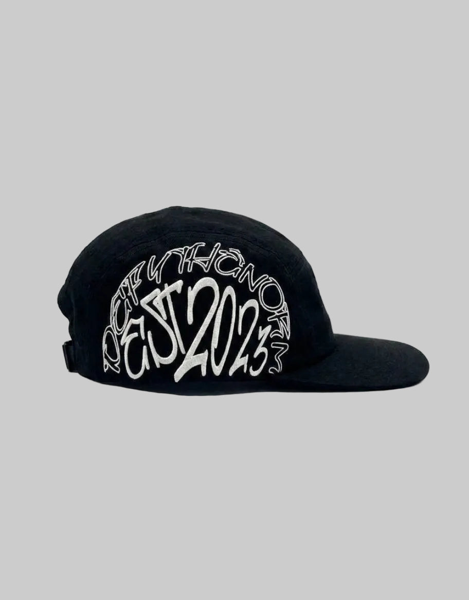 BARBED WIRE 5 PANEL HAT